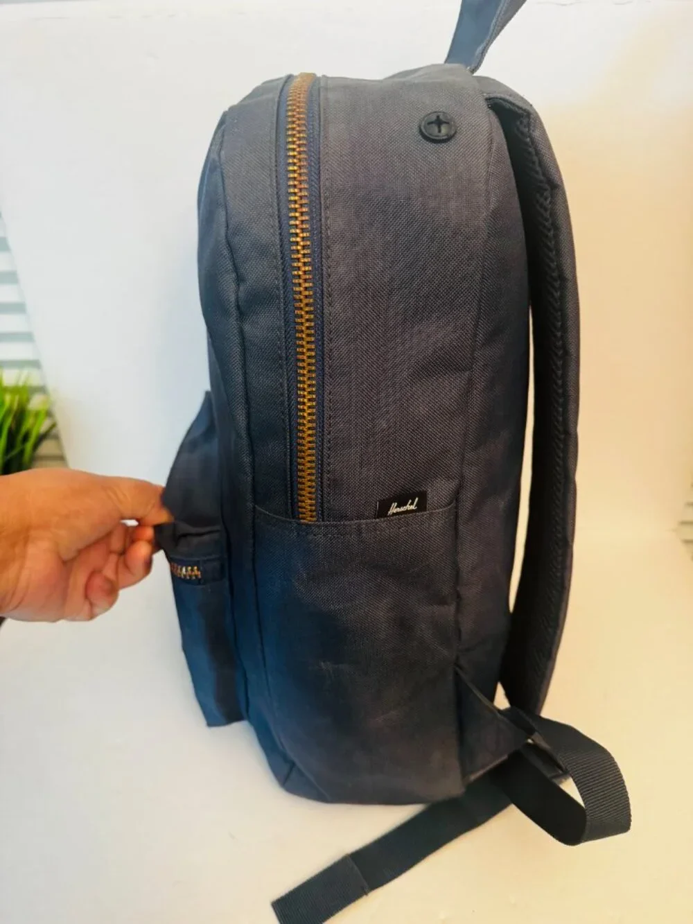 Herschel Supply Co. Settlement Backpack 23L Blue Classic Red White Striped inter